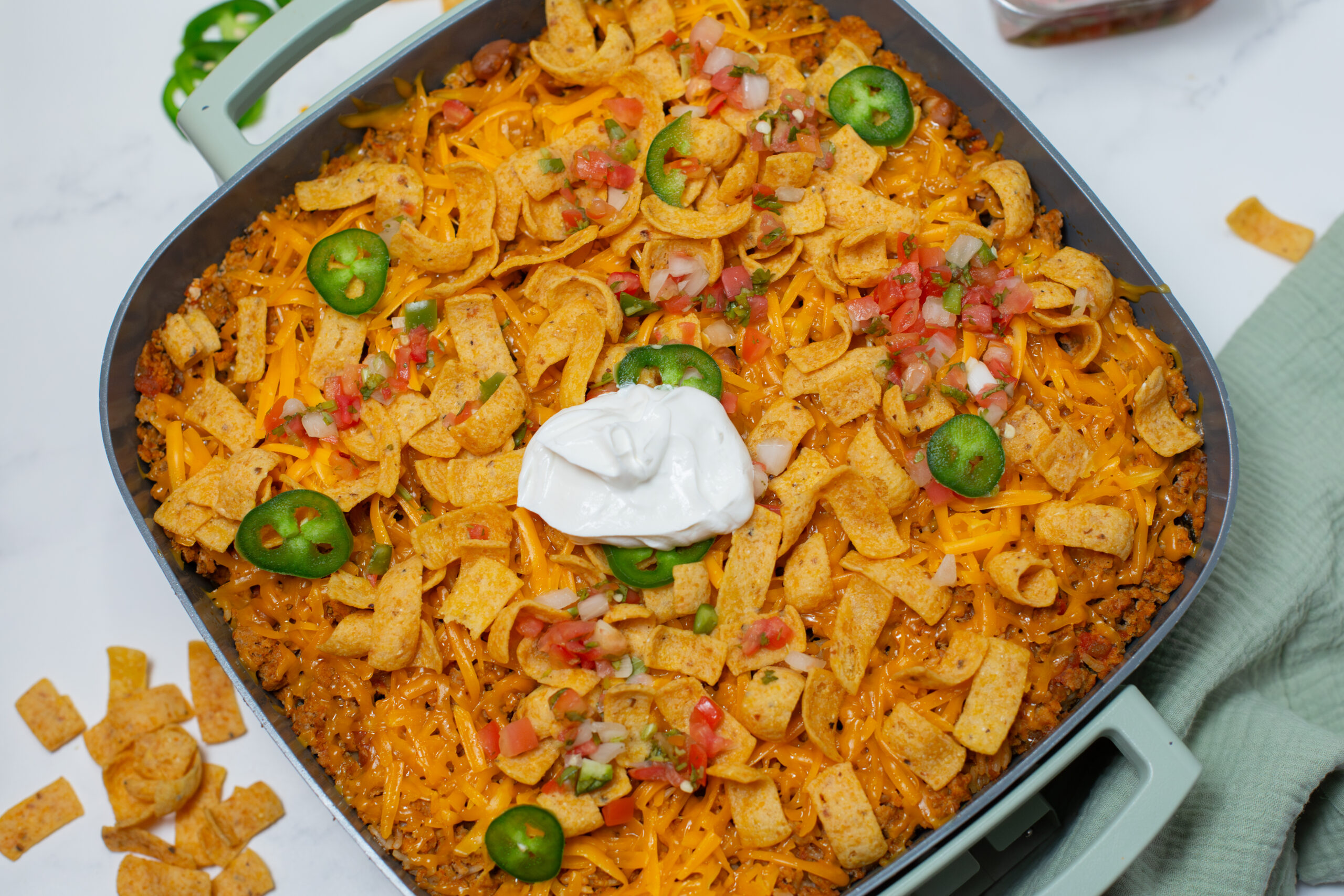 Easy One Skillet Taco Rice
