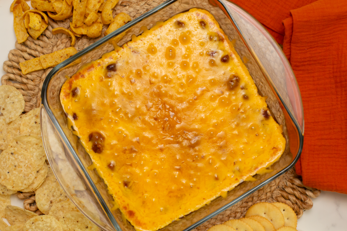 3 Ingredient Chili Cheese Dip