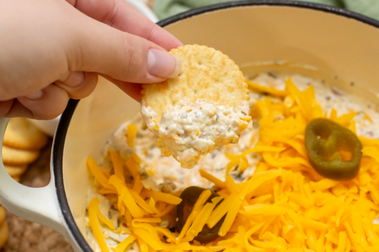Creamy Cheddar Jalapeno Bacon Ranch Dip
