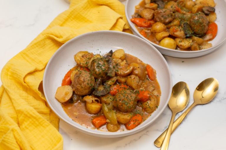 Slow Cooker Meatball Stew